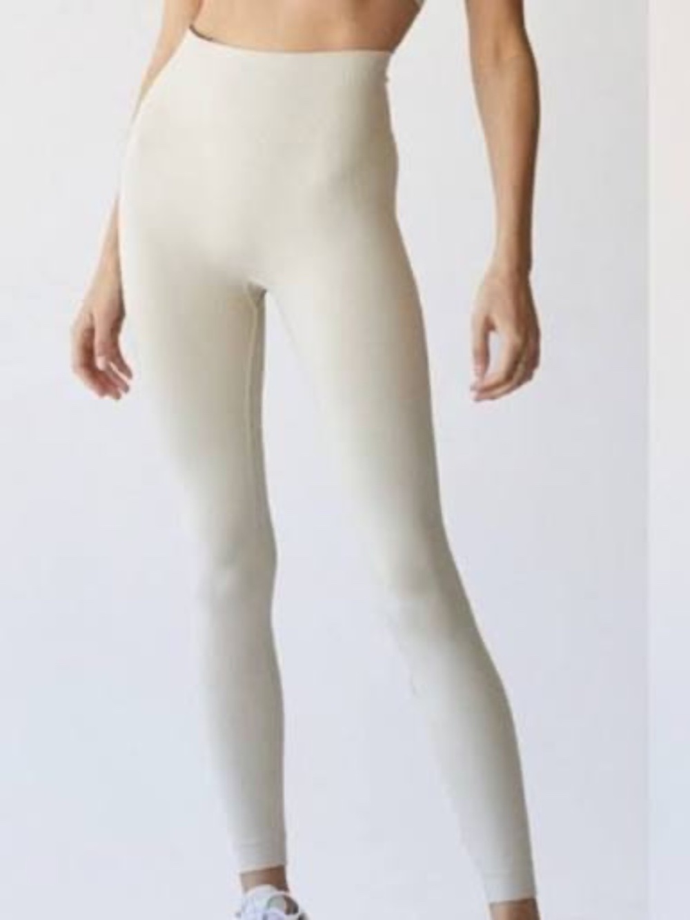 SET ACTIVE LUXFORM LEGGINGS, LIGHT TAN, SMALL, NWT